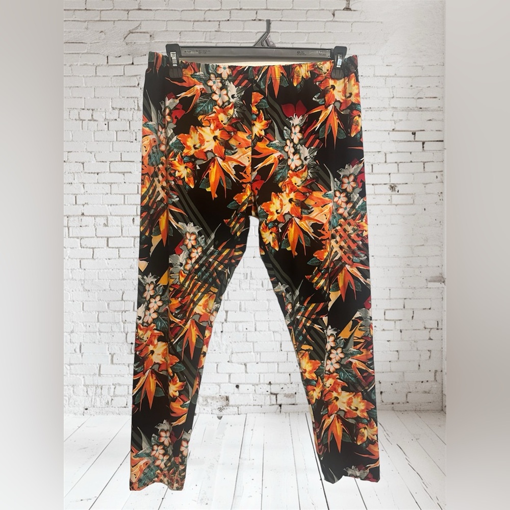 Floral leggings